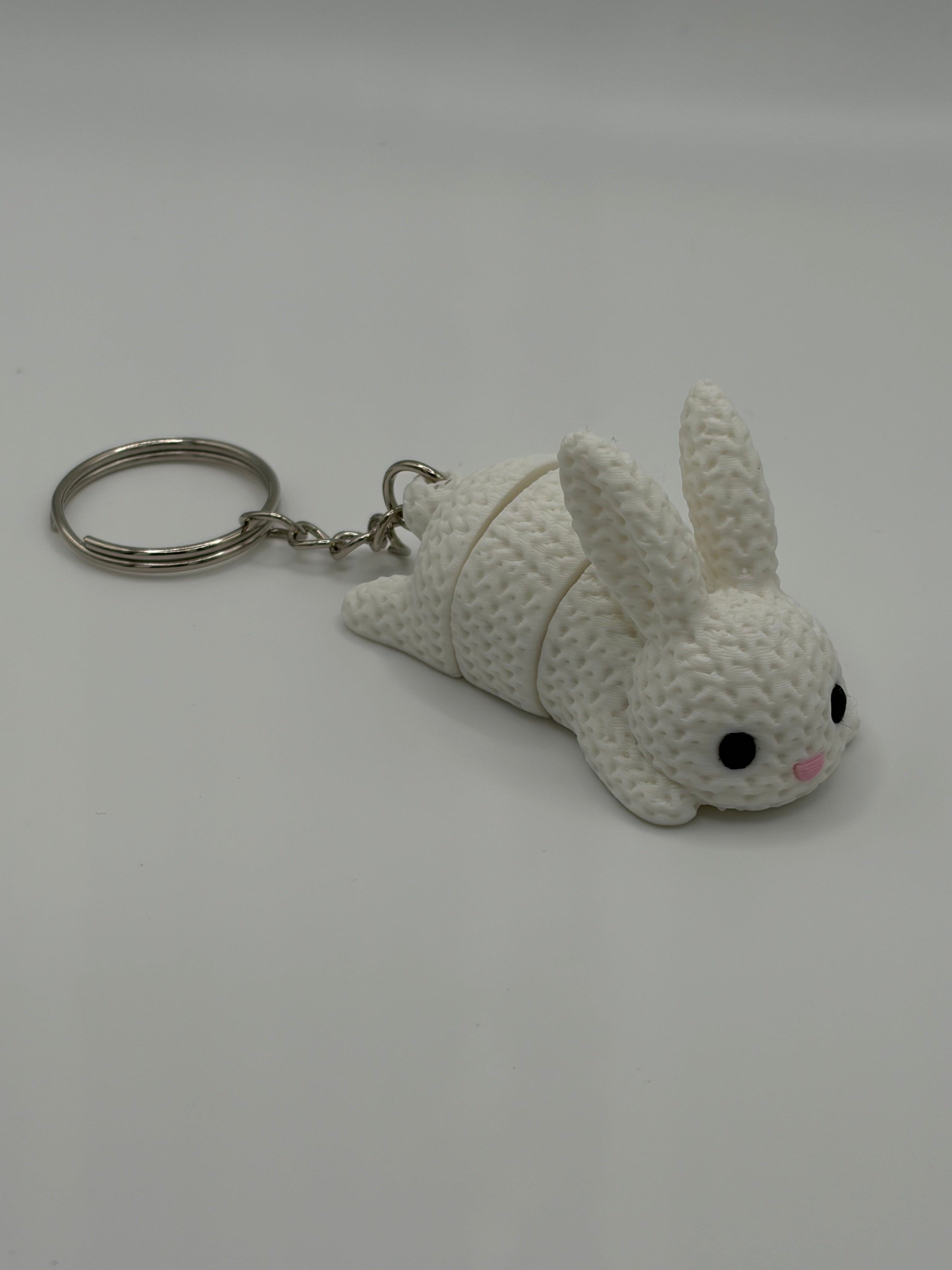 3D-Printed Knitted Animal Keychains – Choose Your Animal