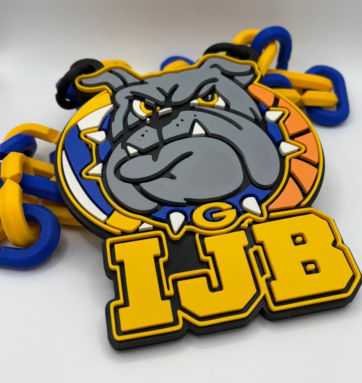 Custom Team Hype Chain – Upload Your Logo | Layer Works 3D