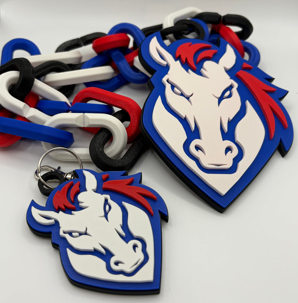Custom Team Hype Chain – Upload Your Logo | Layer Works 3D