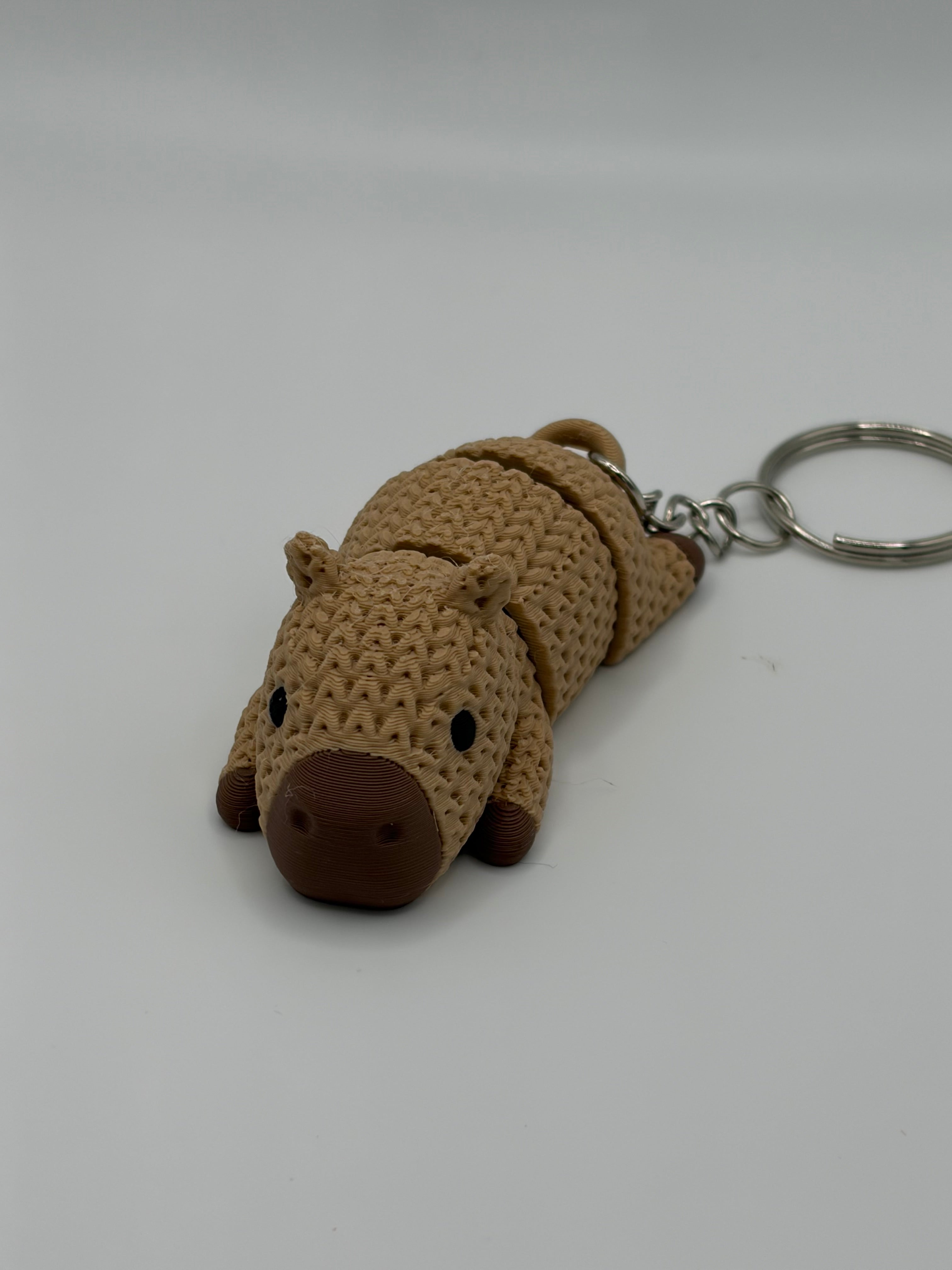3D-Printed Knitted Animal Keychains – Choose Your Animal