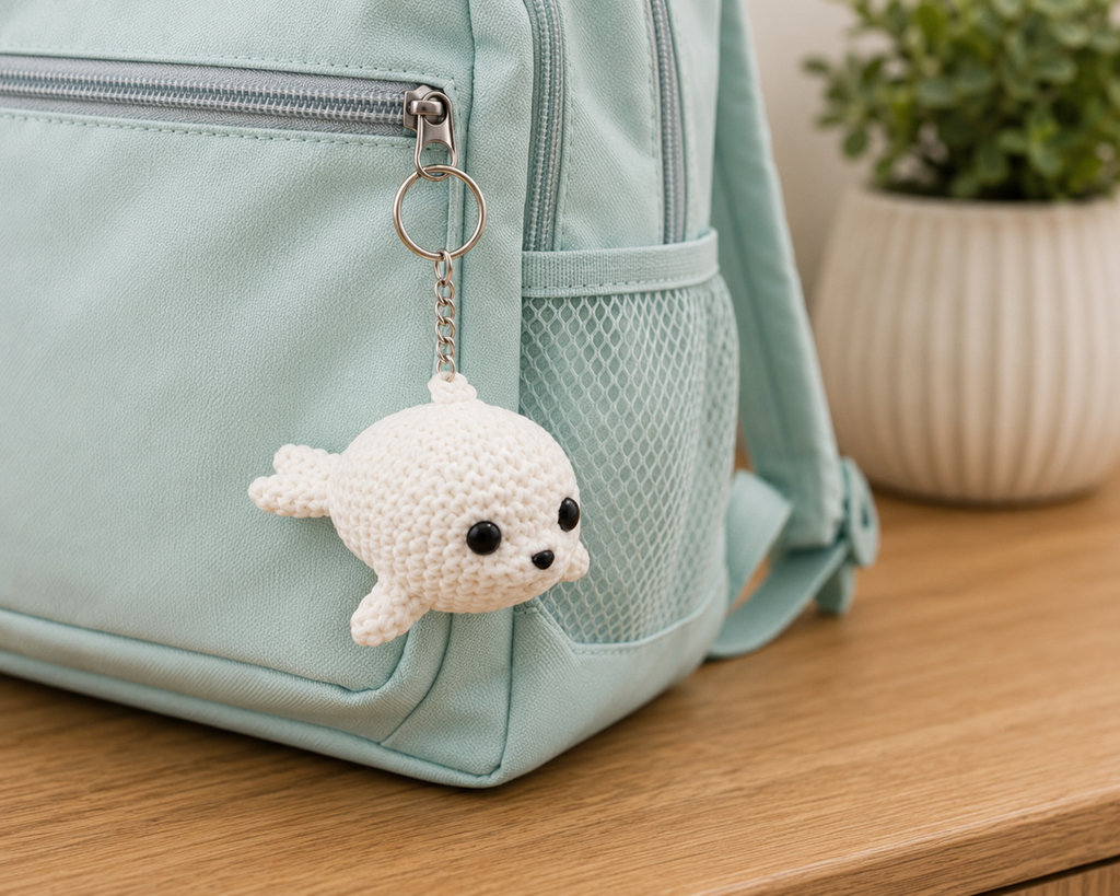 3D-Printed Knitted Animal Keychains – Choose Your Animal