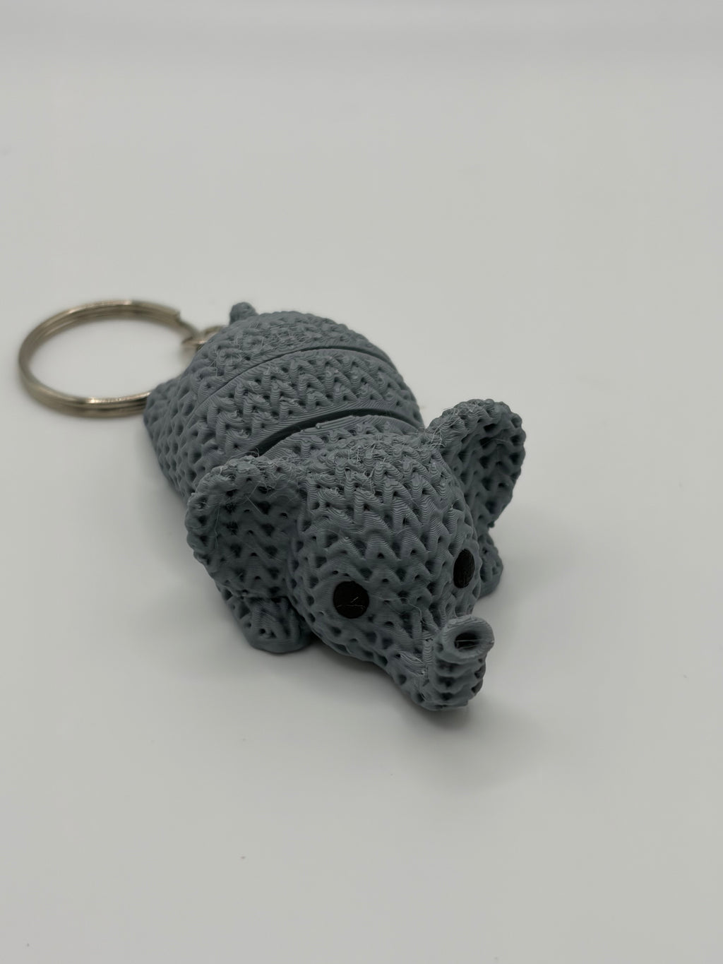 3D-Printed Knitted Animal Keychains – Choose Your Animal