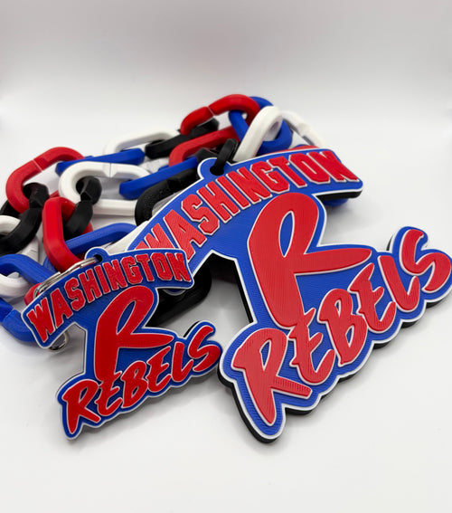 Custom Team Hype Chain – Upload Your Logo | Layer Works 3D