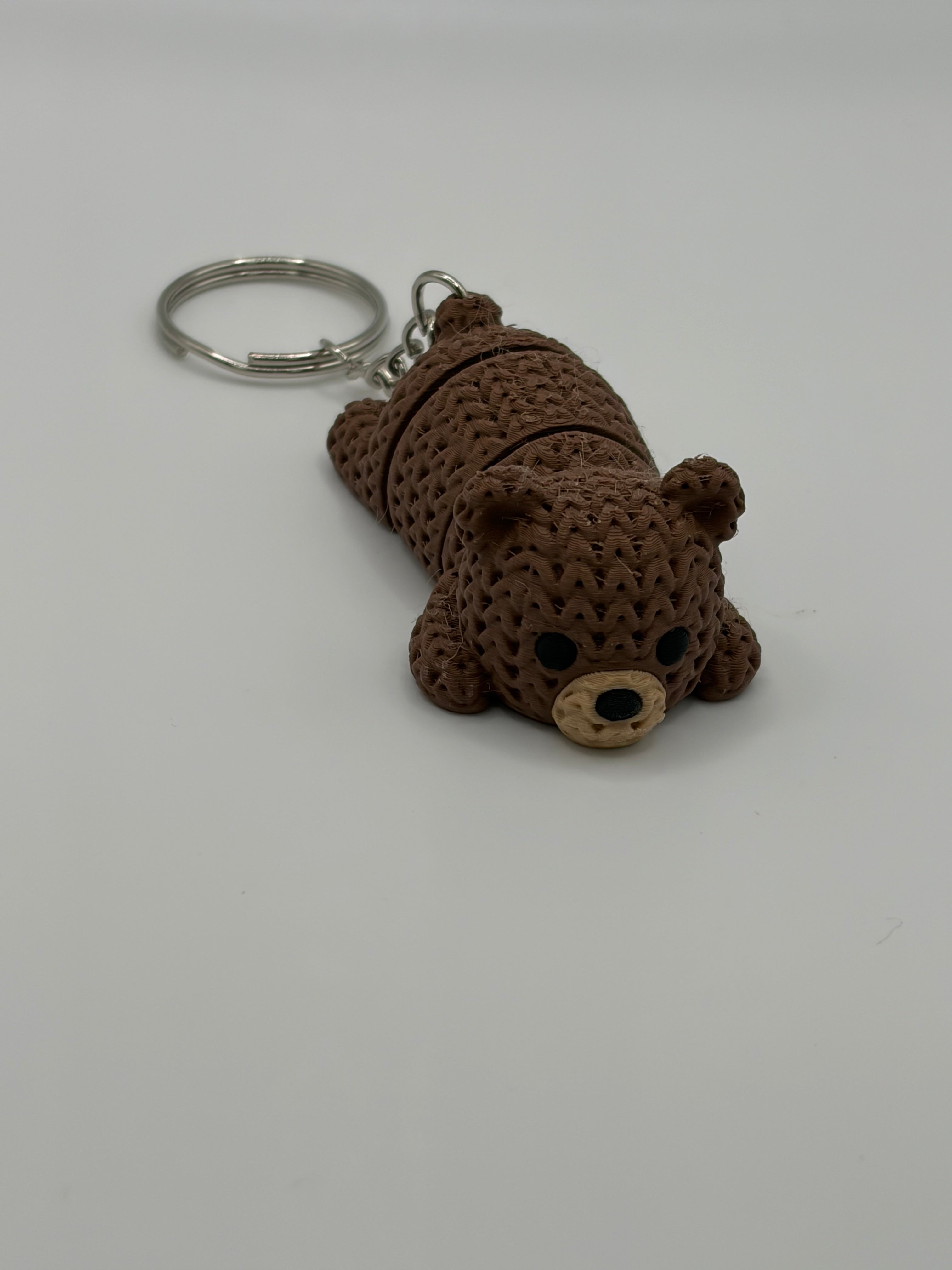 3D-Printed Knitted Animal Keychains – Choose Your Animal