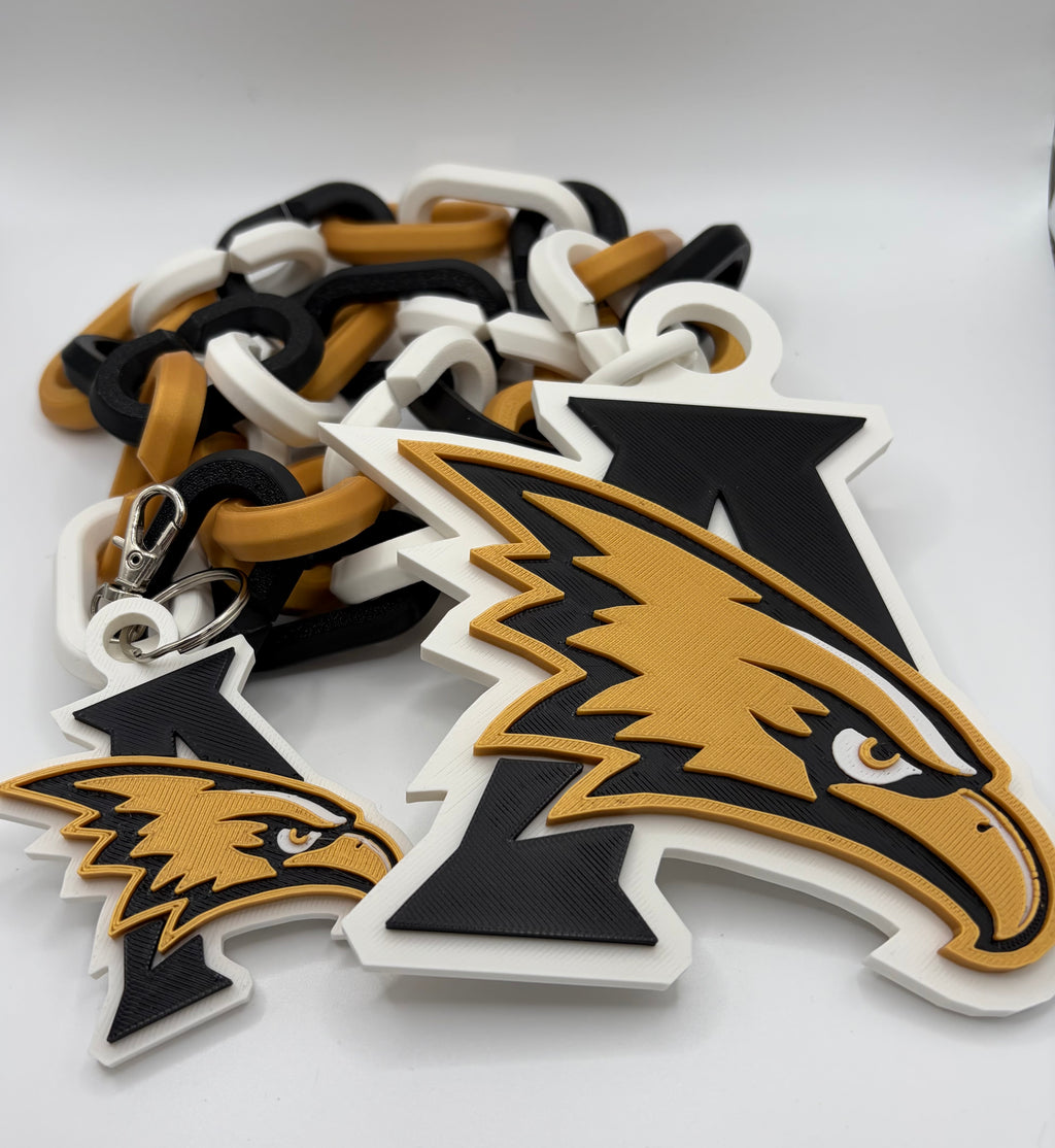 Custom Team Hype Chain – Upload Your Logo | Layer Works 3D