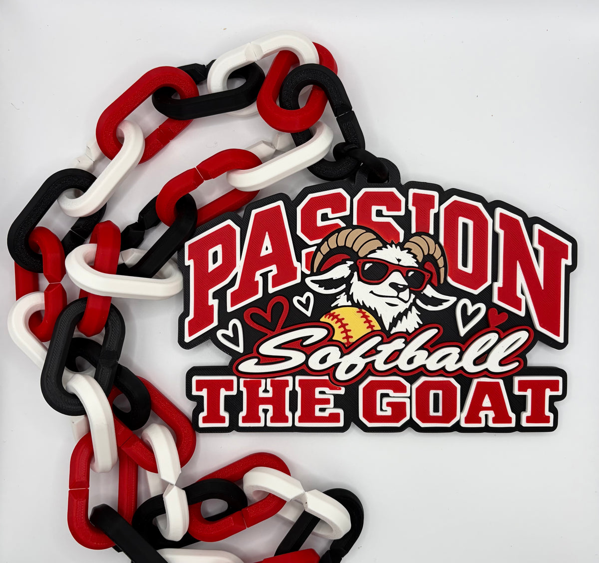 Custom Team Hype Chain – Upload Your Logo | Layer Works 3D